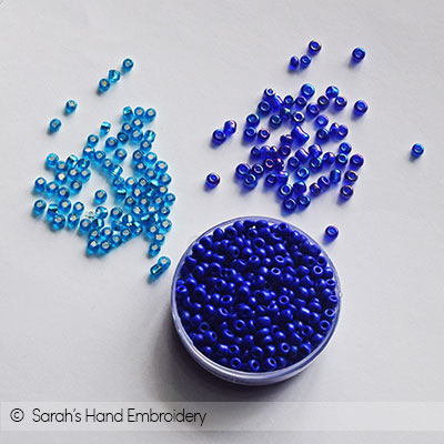 Beads and embellishments - Sarah's Hand Embroidery Tutorials